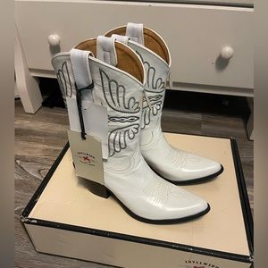 White Cowboy Boots
